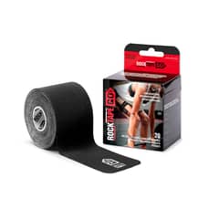 ROCKTAPEGO - CINTA KINESIOLÓGICA NEGRA ROLLO CONTINUO