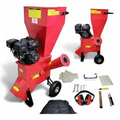 ERUX - Chipeadora Trituradora De Rama Y Palo A Gasolina 6.5 Hp