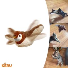 KERU - Juguete Interactivo Pájaro Volador Con Movimiento Y Sonido