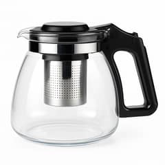 GENERICO - Tetera De Vidrio Con Infusor Acero Inoxidable 900ml