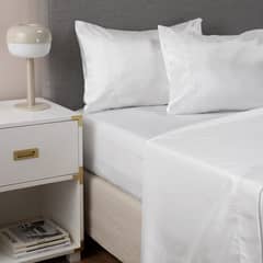 ROSEWOOD - Sabanas Satin Ultra Suaves Juego Completo - Coral - 2 Plazas