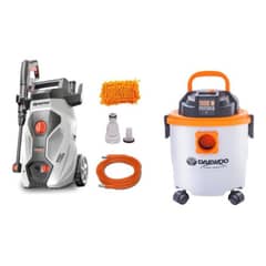 DAEWOO - Combo Hidrolavadora 1400w + Aspiradora Tacho 15l