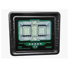 OFERTABKN - Lampara Foco Solar 63led 100w + Panel Solar + Control Remoto
