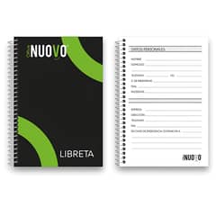NUOVO - Libreta de apuntes con espiral