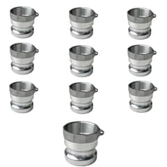 DRAUSSEN - Pack 10x Acople Camlock A-300