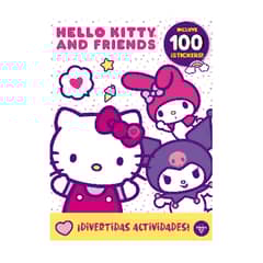 VERTICE - Libro para colorear, actividades y stickers Hello Kitty