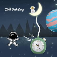 HOMESTAR - Lámpara Infantil Escritorio Luna Multicolor Verde
