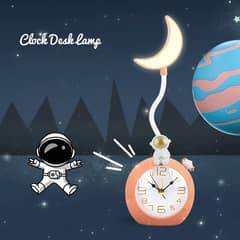 HOMESTAR - Lámpara Infantil Escritorio Luna Multicolor Naranja