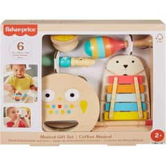 FISHER PRICE - Mi Primera Banda Kit De Instrumentos Musicales De Madera