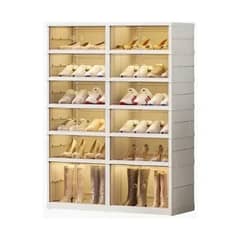 GENERICO - Zapatera Plegable X2 Niveles Pieza Firme