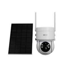 NEXXT SOLUTIONS - Nexxt NHC-OP20S Cámara PTZ 2K Wi-Fi con Panel Solar y Energía Solar