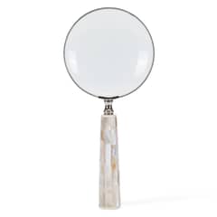 BASEMENT HOME - Lupa Adorno Blanca 22Cm
