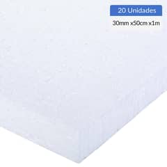GENERICO - 1x0,5m 30 mm paquete 20 planchas