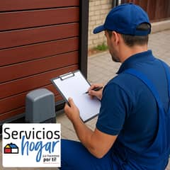 SERVICIOS HOGAR - Visita técnica para servicio automatización portones