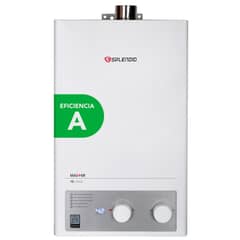 SPLENDID - Calefont Gas Licuado 10 Litros Tiro Forzado Ionizado