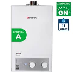 SPLENDID - Calefont Gas Natural 13 Litros Tiro Forzado Ionizado