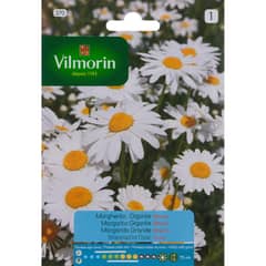 VILMORIN - Semilla flor margarita blanca 0,8 gr sachet