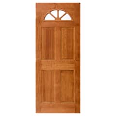 MULTIMARCA - Puerta Pino Ibiza Media Luna color Cerezo