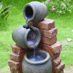 JUST HOME COLLECTION - Fuente de agua Alicante de poliresina 53 cm