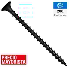 MAMUT - Tornillo Autoperforante Cabeza Phillips Yeso-Cartón 2 " 6 mm 200 Unidades
