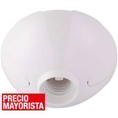 BTICINO - Base de plafón ovalado 150 W blanco