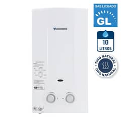 JUNKERS - Calefont Gas Licuado 10 Litros Tiro Natural Ionizado