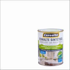 CERESITA - Esmalte Sintético Brillante 0.25 galón(es) Blanco