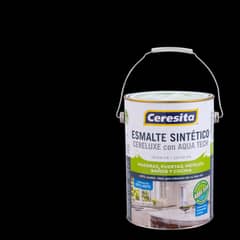 CERESITA - Esmalte Sintético Brillante 1 galón(es) Negro Negro