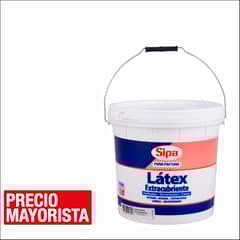 SIPA - Pintura Látex Extracubriente Mate 4 galón(es) Blanco
