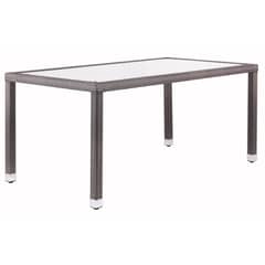 JUST HOME COLLECTION - Mesa de terraza rectangular porto café