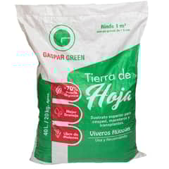 GENERICO - Tierra de hoja 40 litros reforzada