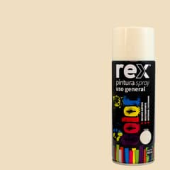 REX - Pintura spray general 400 ml blanco brillante