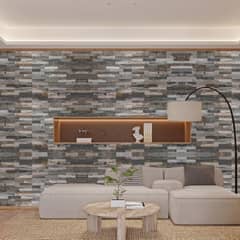 HOLZTEK - Piedra Natural Mosaico 60x15 cm Variados 0.63 m2