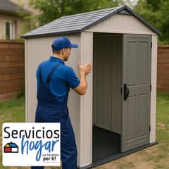 SERVICIOS HOGAR - Armado de Caseta hasta 4 m2