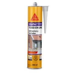 SIKA - Adhesivo Multiuso y Sellador Elástico Blanco Cartucho 300 ml