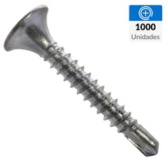 MAMUT - Tornillo Punta Broca Autoperforante Yeso-Cartón 1-1/4 " 6 mm 1000 Unidades