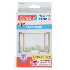TESA - Malla mosquitera para ventana 1.3 x 1.5mts. blanco