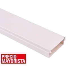 GRANTT - Moldura 40x16 mm 2 metros blanca