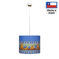 CAROLD STEVENS - Lámpara colgante baby celeste 1 luz