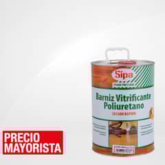 SIPA - Barniz Vitrificante Brillante 1 galón(es) Incoloro
