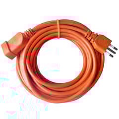HALUX - Extensión Eléctrica 1 Toma(s) 10 m Naranja