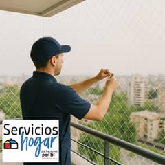 SERVICIOS HOGAR - Malla de Seguridad 0,9 mm con instalación incluida