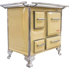YUNQUE - Cocina a Leña 1 Platos Amarilla Cocina mueble