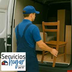 SERVICIOS HOGAR - Servicio de Mudanza dentro de RM para casas o departamentos de 81 a 90m2