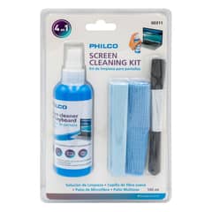 PHILCO - Set de limpieza para pantallas 4 en 1