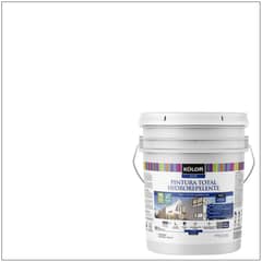KOLOR - Pintura total hidrorepelente satín blanco 5 galón