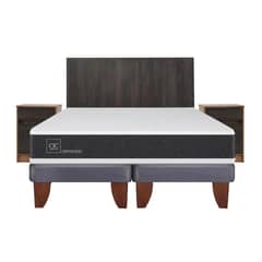 CIC - Cama europea new ortopedic 2 plazas bd + muebles