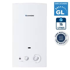 JUNKERS - Calefont Gas Licuado 16 Litros Tiro Natural Ionizado