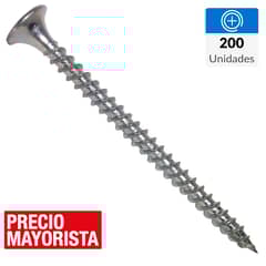 MAMUT - Tornillo Autoperforante Cabeza Phillips Yeso-Cartón 2 " 6 mm 200 Unidades