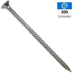 MAMUT - Tornillo Autoperforante Cabeza Phillips Yeso-Cartón 3 " 8 mm 100 Unidades